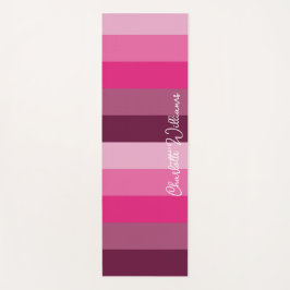 Tapete De Yoga PADRÃO bonito PINK COLOR PALETTE PALETA PALETA PAL