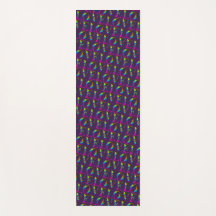 Padrão de Letras de Adoração Tie Dye Retro