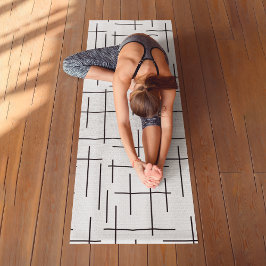 Tapete De Yoga Padrão de linha