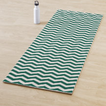 Padrão de listra ziguezague em chevron verde-teal