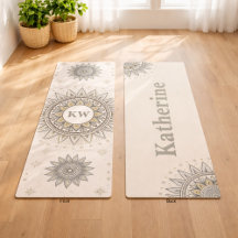 Padrão de Mandala Gray Gold