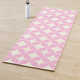 Tapete De Yoga Padrão de Mod do Médio das Formas Geométricas do R