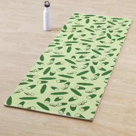 Tapete De Yoga Padrão de pepino