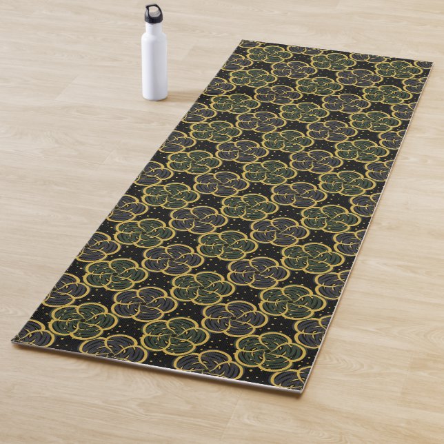 Tapete De Yoga Padrão floral (In Situ)