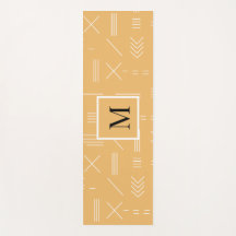 Padrão Geométrico do Monograma Personalizado Amare