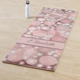 Tapete De Yoga padrão único, bonito, colorido, pintado, uma gra