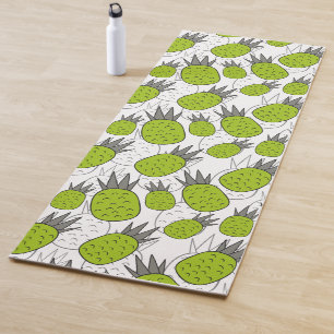 Tapete De Yoga padrão uniforme de fruta Padrão da superfície