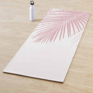 Tapete De Yoga Palmeira escura deixa o Finesse 2 #arte tropical