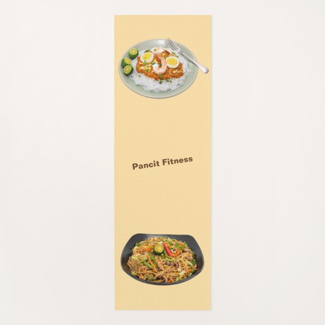 Tapete De Yoga Pancit Motivation: Single-sided  (Frente)