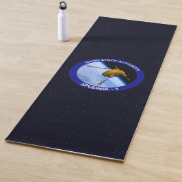 Tapete De Yoga Patch da Missão de Satélite Idaho Spudnik