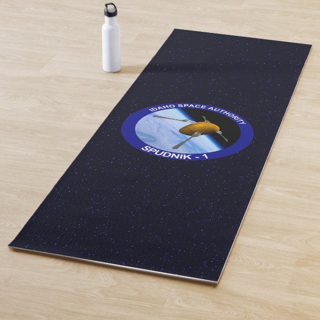 Tapete De Yoga Patch da Missão de Satélite Idaho Spudnik (In Situ)
