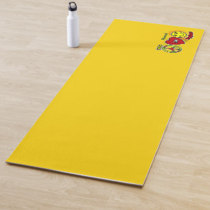 Tapete De Yoga Paz Amor Felicidade