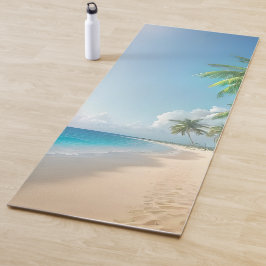 Tapete De Yoga Peaceful Beach Yoga Mat