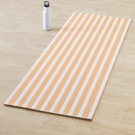 Tapete De Yoga Peach  Vertical Stripped 