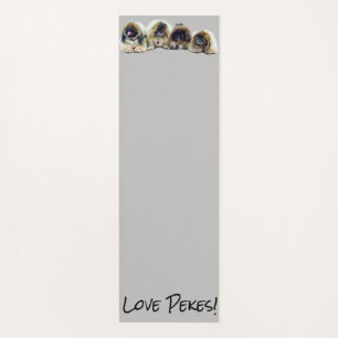 Tapete De Yoga Pekingese Yoga Mat-Pekes e Peke-Ends!