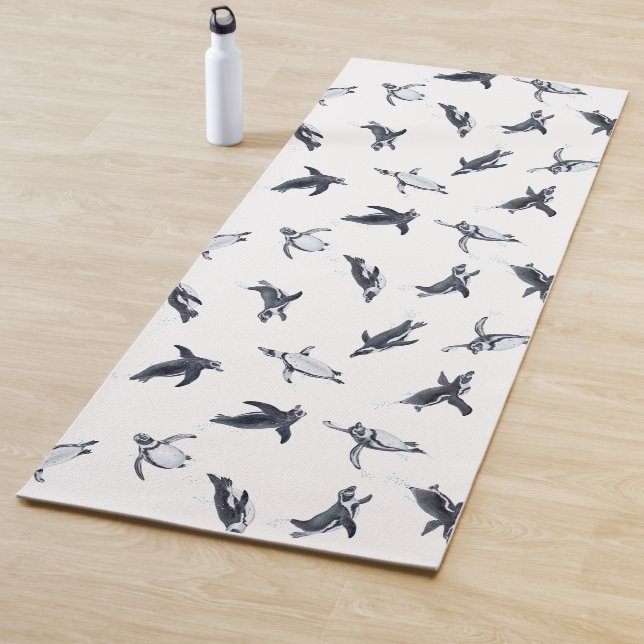 Tapete De Yoga Penguin Flight Squad | Ocean Art Design (In Situ)