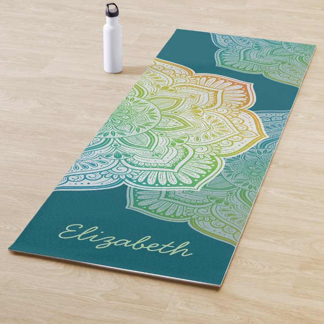 Tapete de Yoga Personalizado Aki Mandala (Criador carregado)