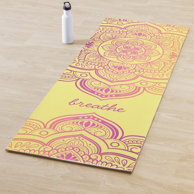 Tapete de Yoga Personalizado Auri Mandala (Criador carregado)