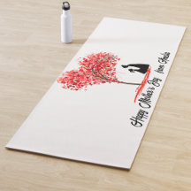 Tapete de Yoga Personalizado de Amor Mãe e Filha