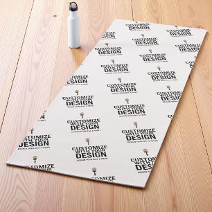 Tapete De Yoga Personalizado Minimalista Marca da Empresa Persona