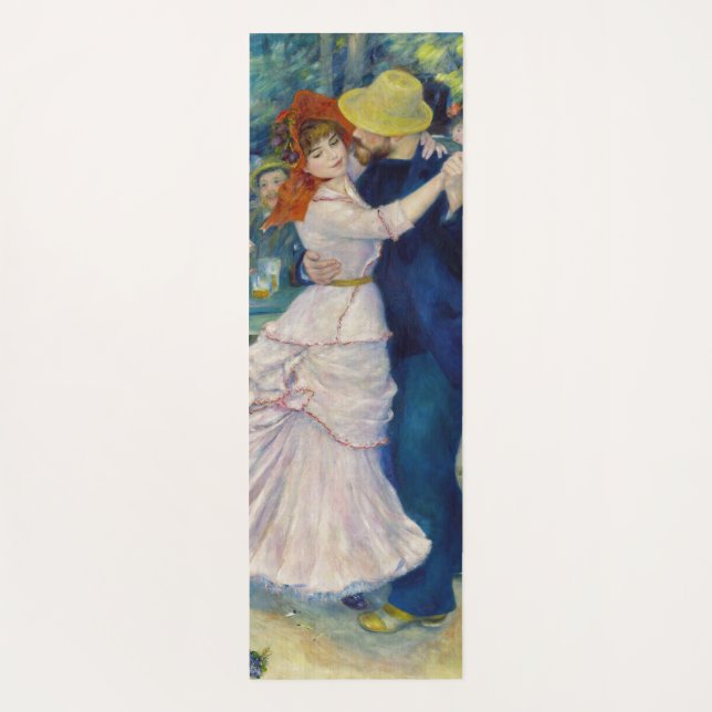 Tapete De Yoga Pierre-Auguste Renoir - Dança em Bougal (Verso)