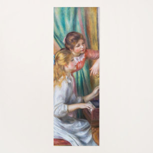 Tapete De Yoga Pierre Auguste Renoir - Jovens Meninas no Piano
