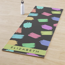 Pincel Tinta, Traços Coloridos De Pincel, Seu Nome