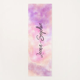 Tapete De Yoga Pink watercolor