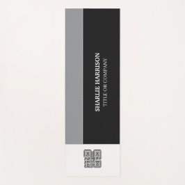 Tapete De Yoga Planejador com QR Code