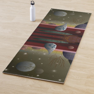 Tapete De Yoga Planeta Das Formas Ioga Mat