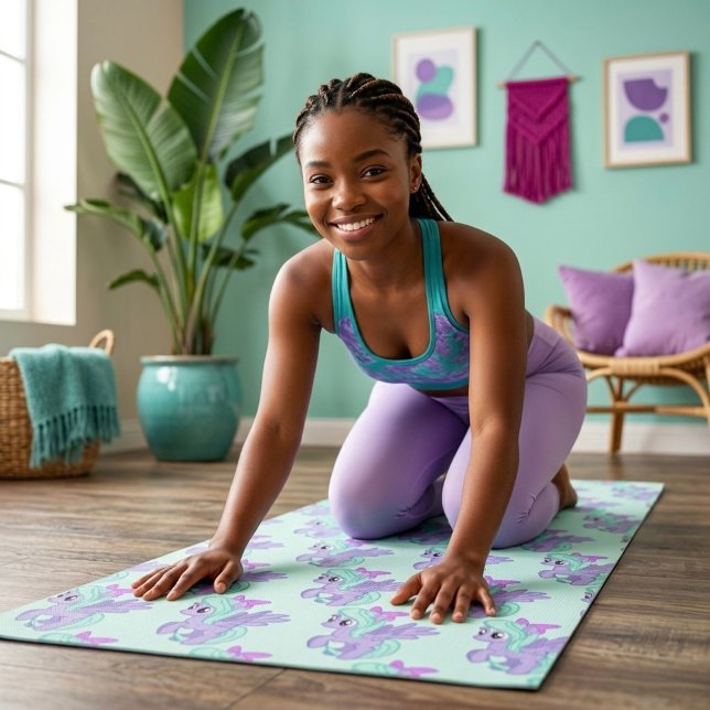 Tapete De Yoga Pônei (Criador carregado)