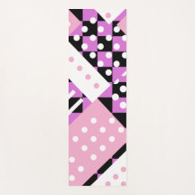 Pontos de verificação roxos cor-de-rosa orquídeo