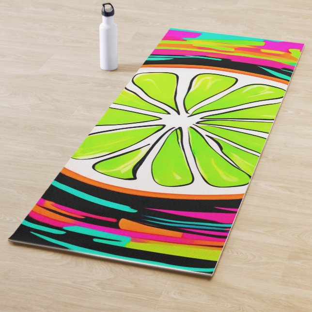 Tapete De Yoga Pop de limão (In Situ)