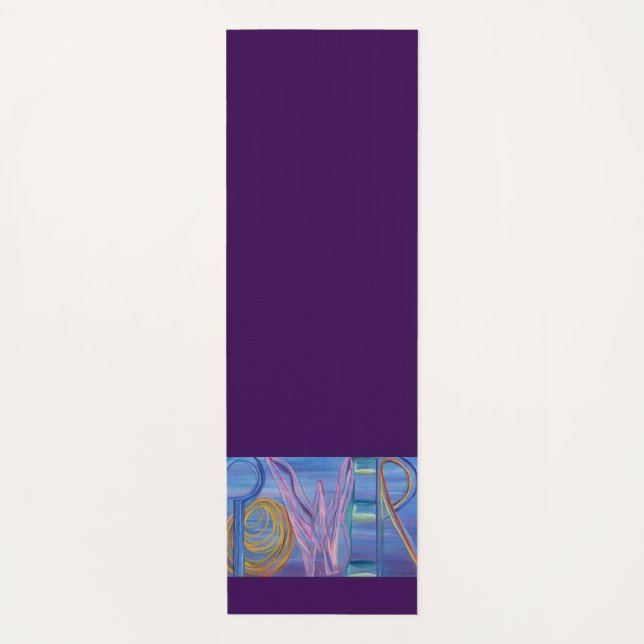 Tapete De Yoga Power Yoga Mat (Frente)