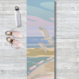 Tapete De Yoga Praia da Meditação