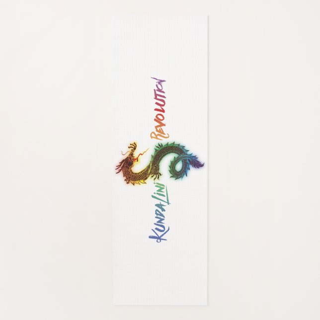 Tapete De Yoga Prática de Ascensão de Ioga Kundalini (Frente)