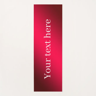 Tapete de Yoga Premium com fundo e texto personali