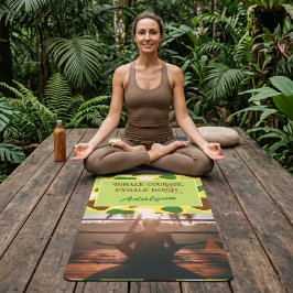 Tapete De Yoga Presente Personalizado de Foto para Mulher Mãe Pro
