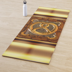 tapete de yoga pretzel Ouro