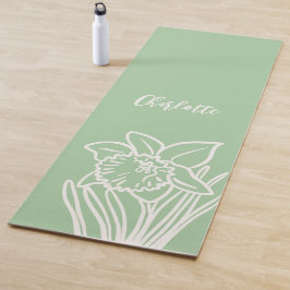 Tapete De Yoga Primavera Daffodil