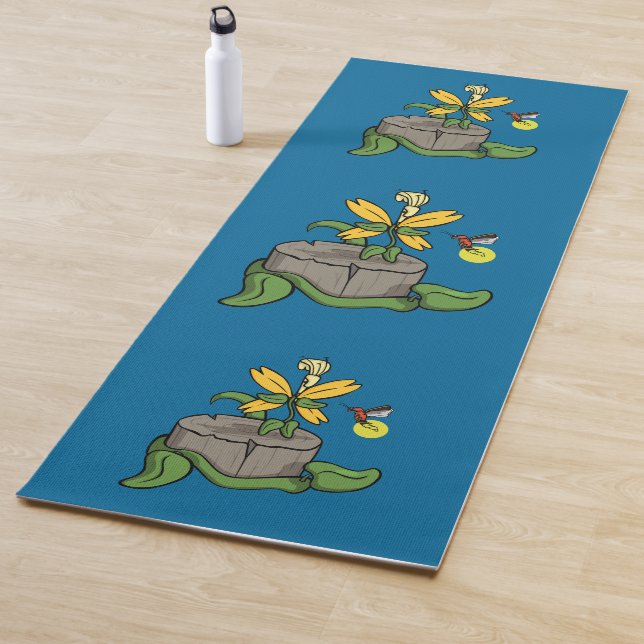 Tapete De Yoga Primavera Greets Summer Yoga Mat (In Situ)