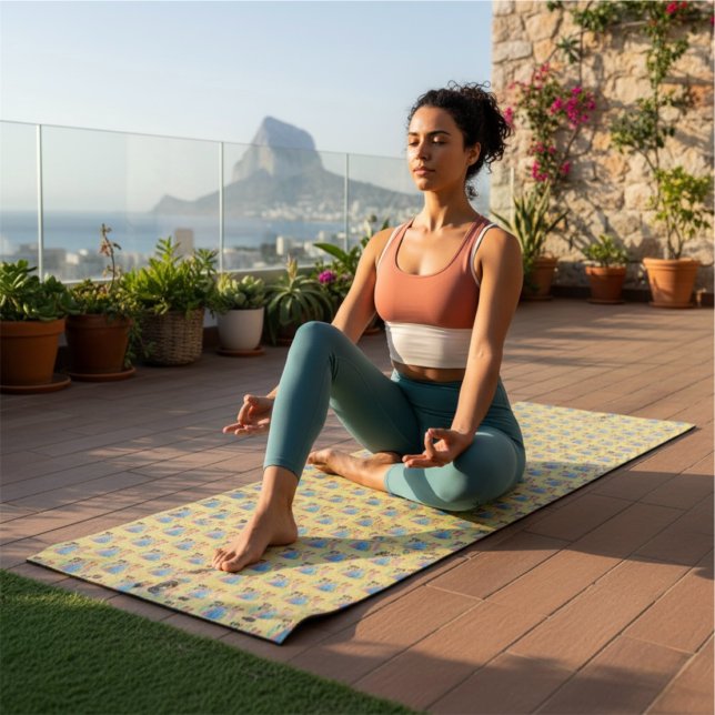 Tapete De Yoga Princesa Yoga Mat (Criador carregado)