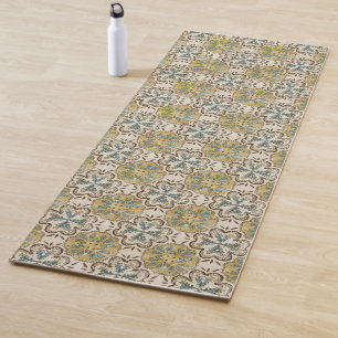 Tapete De Yoga Quadrado de Batik Não Embelezado II