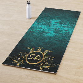 Tapete De Yoga Quadro de ouro personalizado para Damasco de luxo