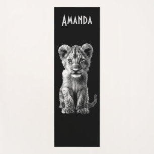 Tapete De Yoga Querida, Big Cat Cub Pessoal