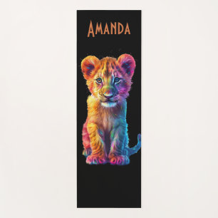 Tapete De Yoga Querida, Big Cat Cub Pessoal
