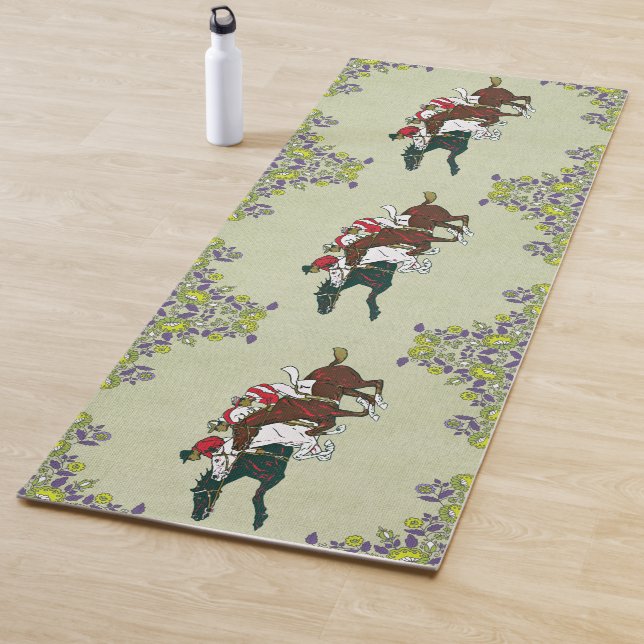 Tapete De Yoga Raça Cavalos Yoga Mat (In Situ)
