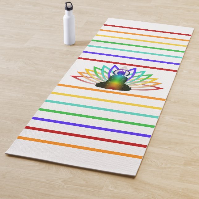 Tapete De Yoga Rainbow Namaste (In Situ)