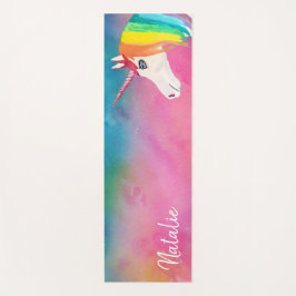 Tapete De Yoga Rainbow Unicorn Yoga Mat