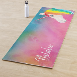 Tapete De Yoga Rainbow Unicorn Yoga Mat